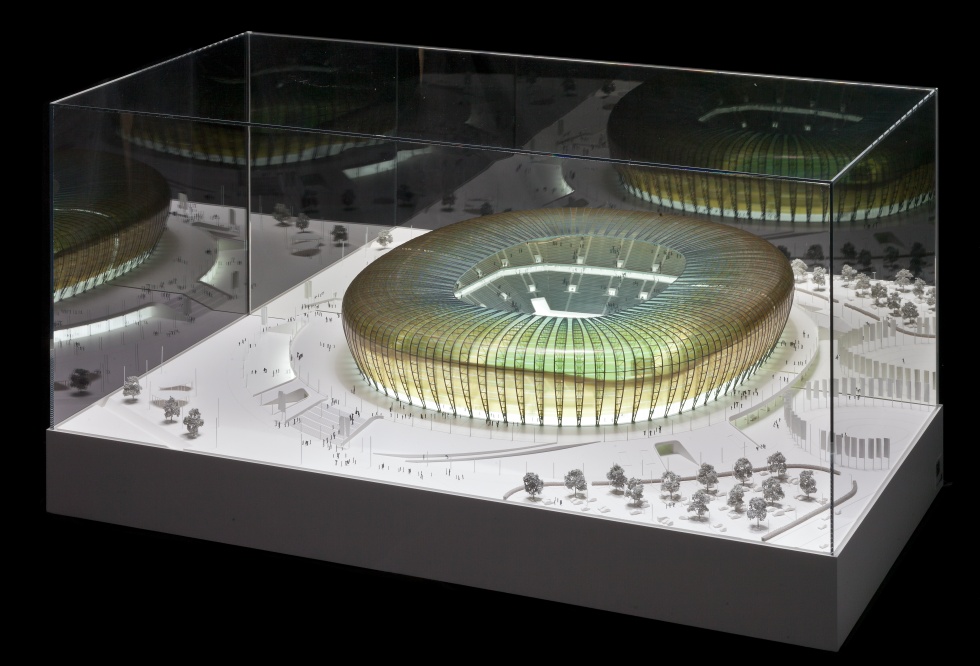 Makieta stadionu PGE Arena w Gdańsku